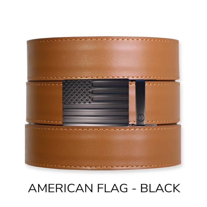 Tough Apparel - Wholesale Belt - Men's - British Tan Top Grain Leather Ratchet Belt & Buckle Set14