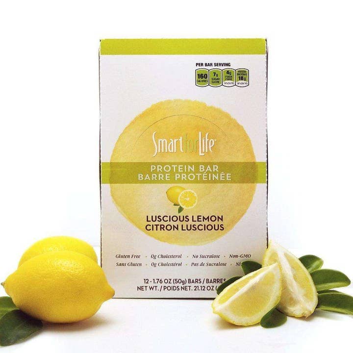 Smart for Life Low Sugar Luscious Lemon Protein Bar 12 Ct for wholesale by Smart For Life