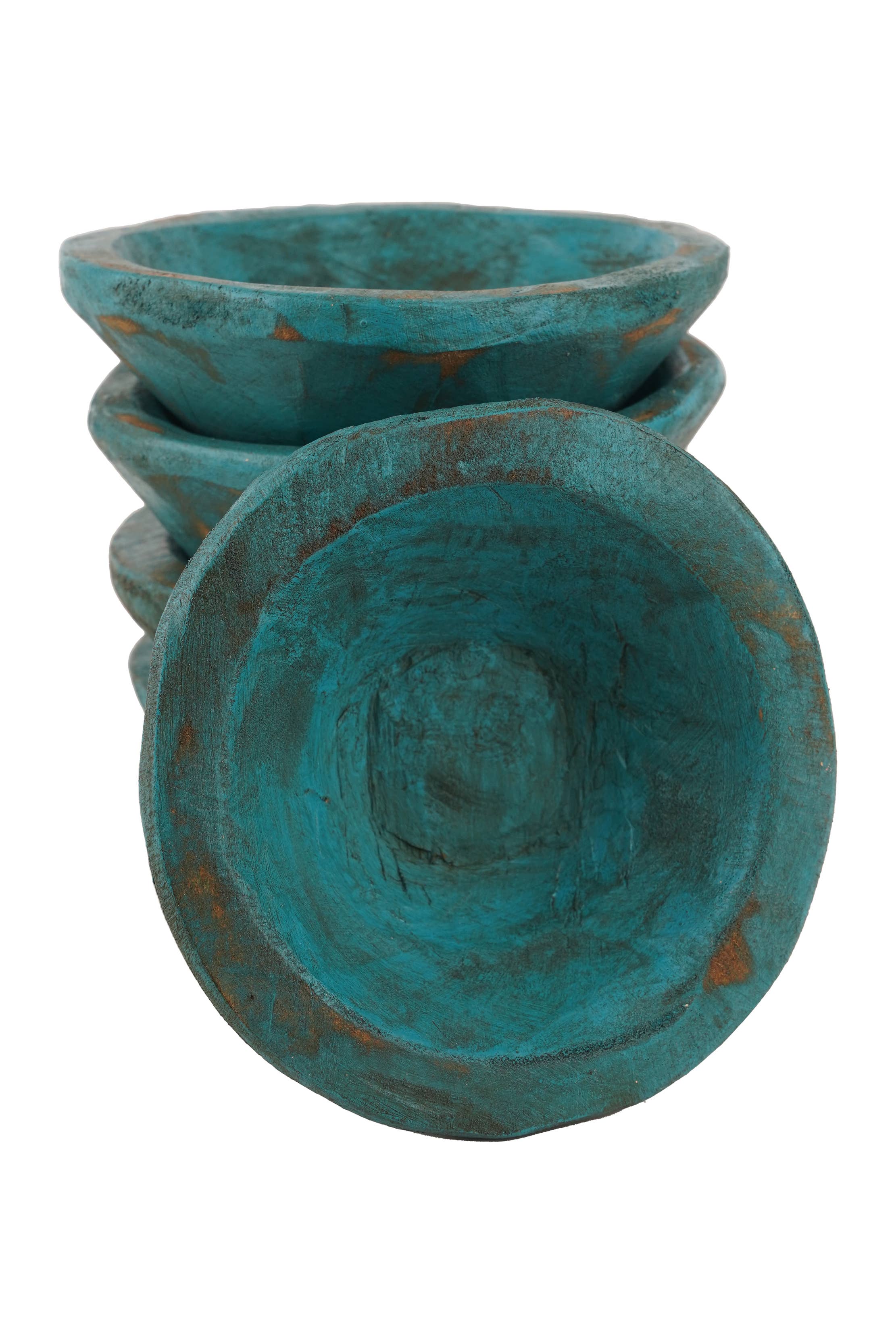 My Amigos Imports - Wholesale Candle holder - Super Mini Stubby Round Dough Bowl-6 in-Stubby Round7