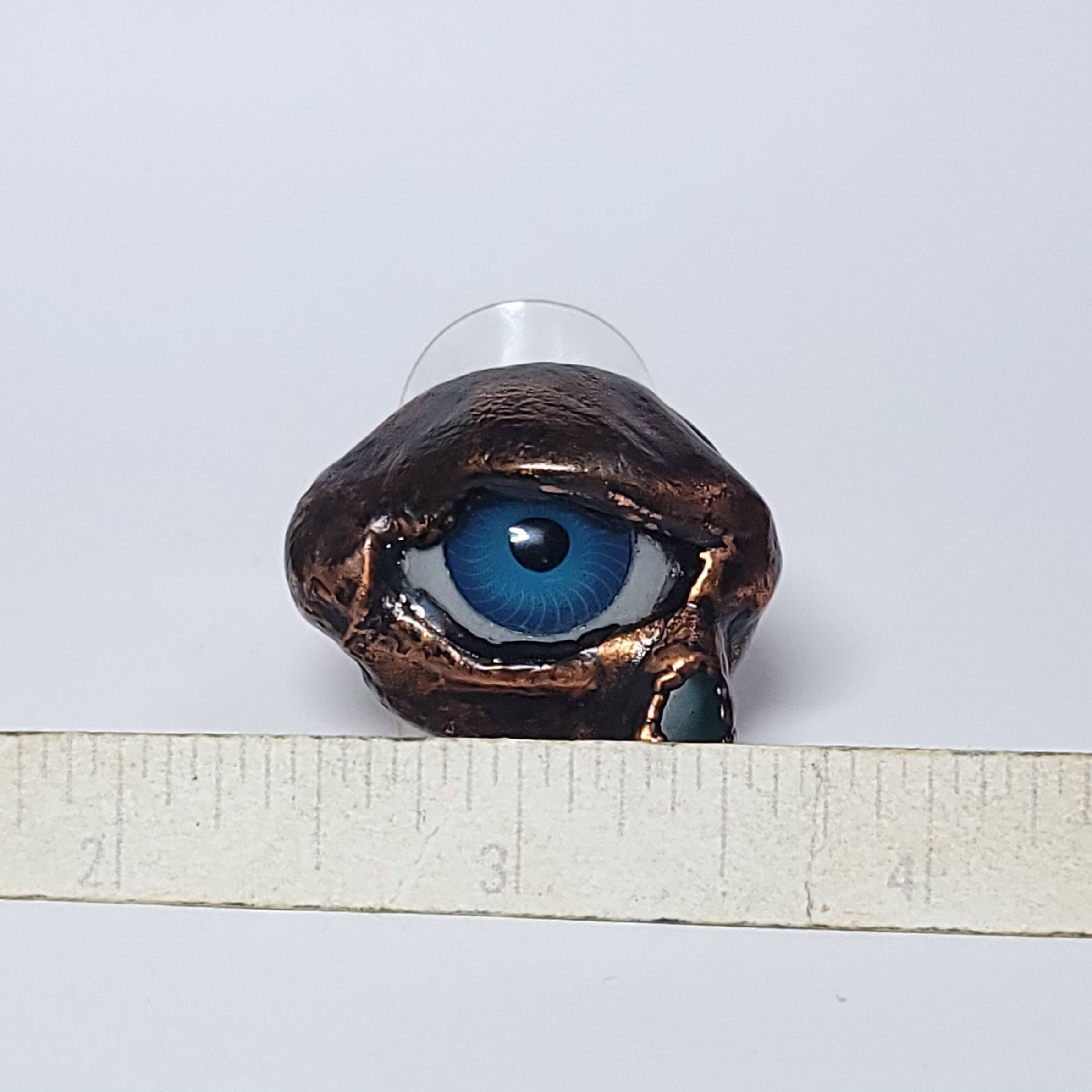 The Wacky Wanderers - Wholesale Cocktail/Statement Ring - Tear in My Eye Ring Size 91