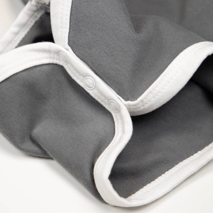 Wry Baby - Wholesale Bodysuit (Non-Footed) - Baby - Player 3 Gamer Bodysuit | Funny Baby Clothing | Grey