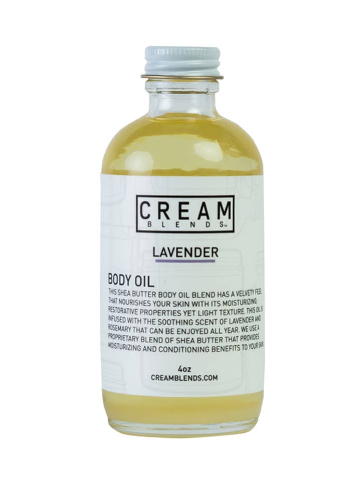 Lavender Body Oil *DROPPERS ON BACKORDER for wholesale by CREAM BLENDS