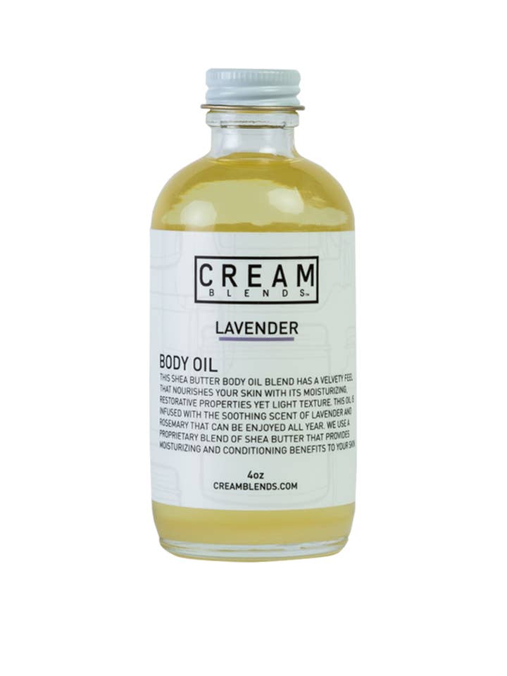 Lavender Body Oil *DROPPERS ON BACKORDER for wholesale by CREAM BLENDS