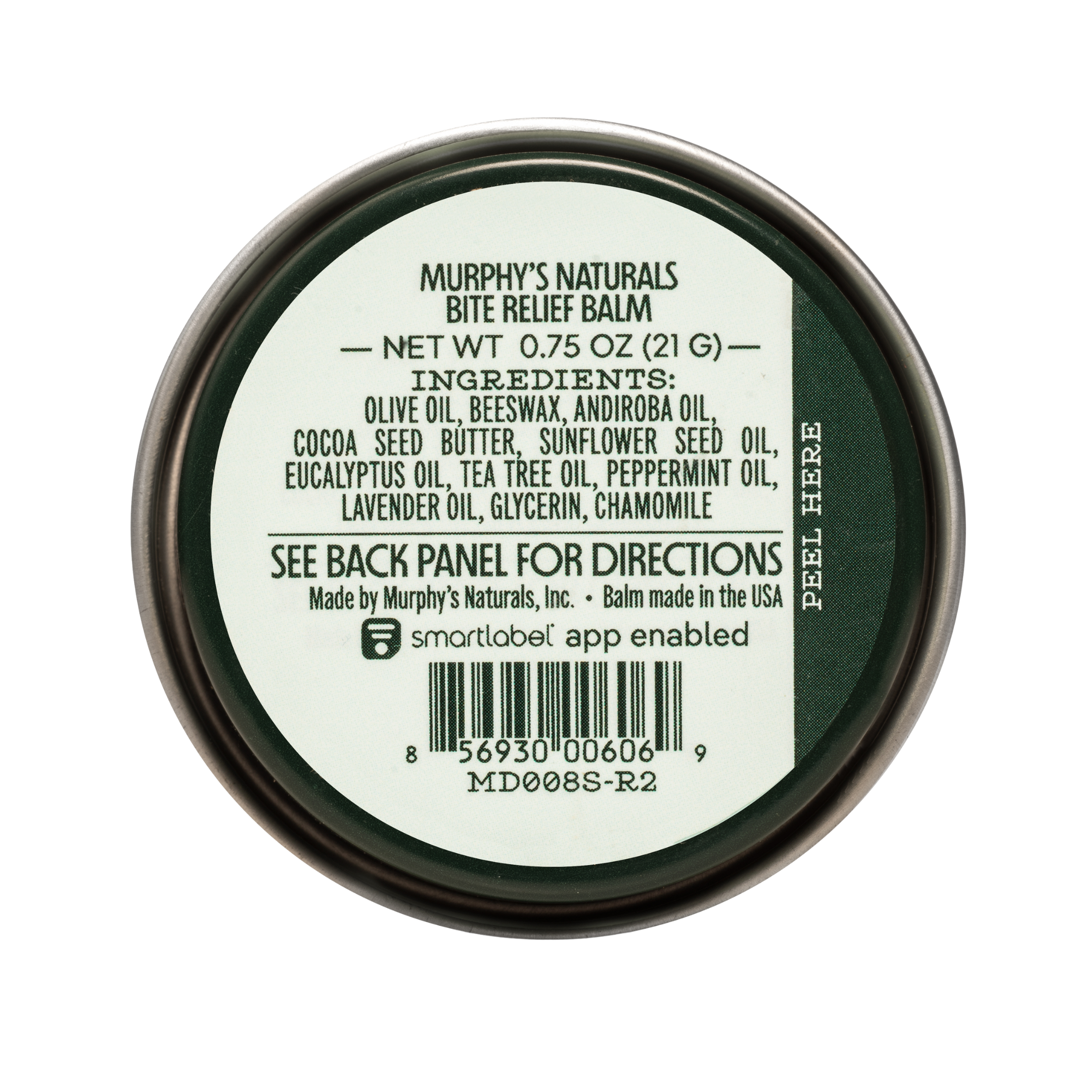 Murphy's Naturals - Wholesale Healing Salve/Balm/Cream - Bite Relief Soothing Balm Tin (0.75oz) - Display of 127