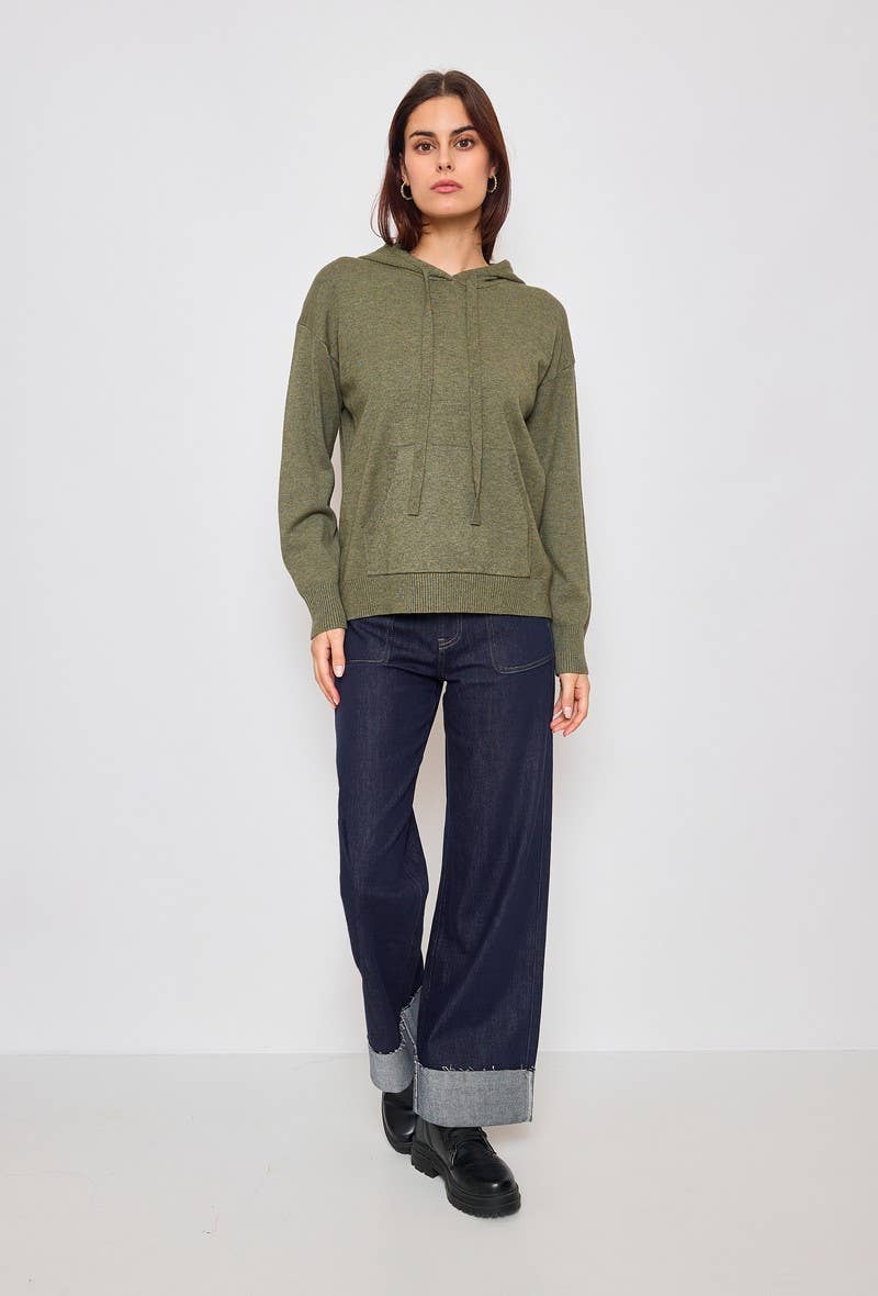 SUNNY STUDIO - Vendita all'ingrosso Felpa con cappuccio - Donna - Felpa con cappuccio e tasche8