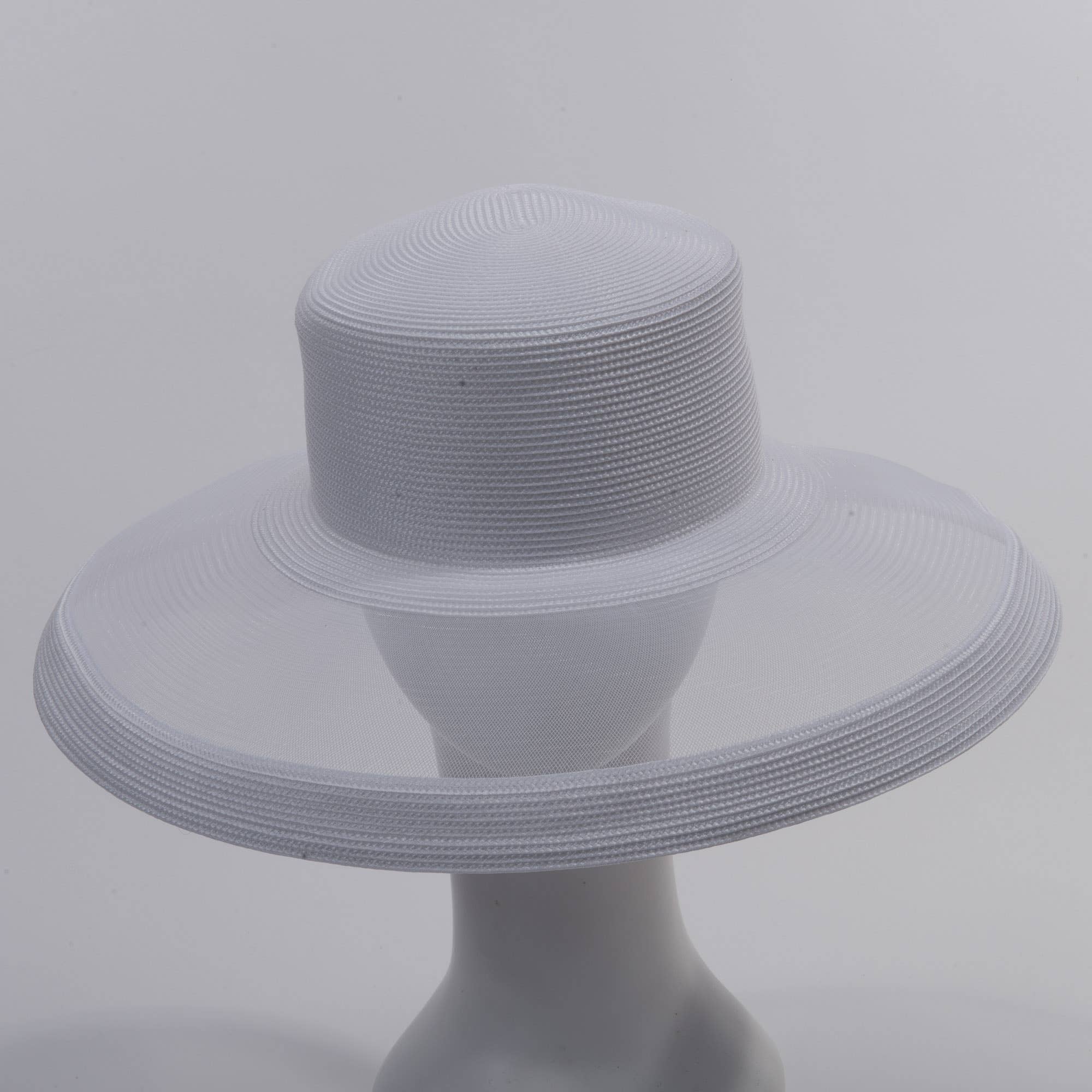 KaKyCo - Vendita all'ingrosso Cappello di paglia - Donna - Cappello di Paglia in Poliestere con Tesa in Crinolina e Fiocco a Nastro | 30188618