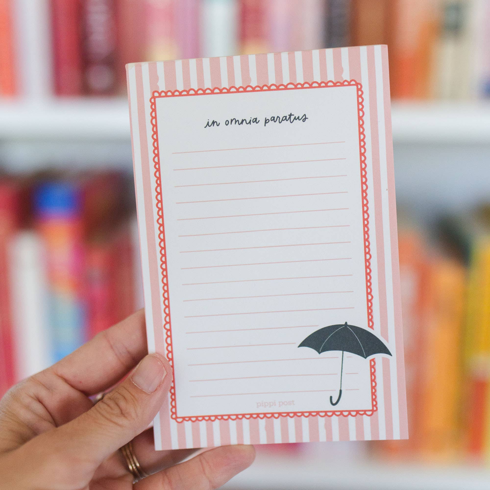 Pippi Post - Vente Blocs-notes - Bloc-notes 4x6 In Omnia Paratus Stars Hollow2