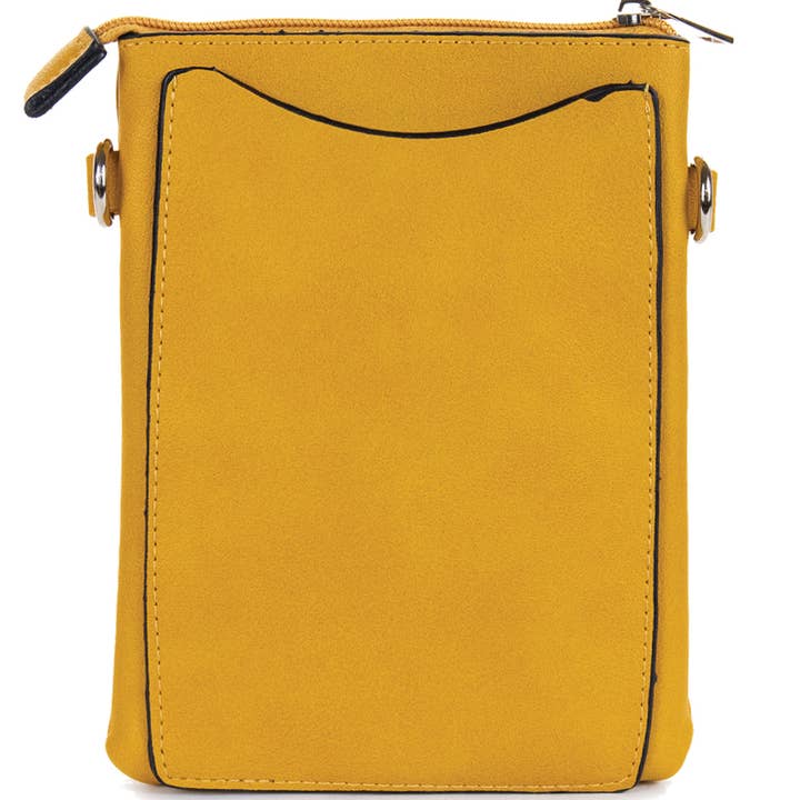 22 Tote - Wholesale Phone Wallet - Women's - Rhinestone Vegan Leather Cell Phone Bag