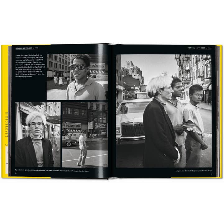 TASCHEN America - Wholesale Arts & Entertainment - Warhol on Basquiat. The Iconic Relationship Told in Andy Warhol’s Words and Pictures (German, Spanish, French, English)2