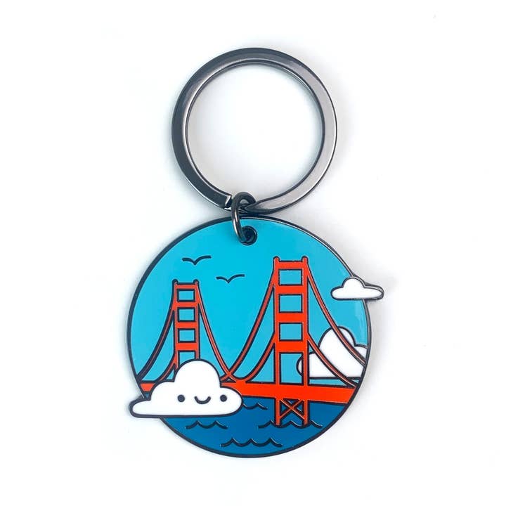 Golden Gate Bridge Schlüsselbund für den Großhandel von Maison Chanamon