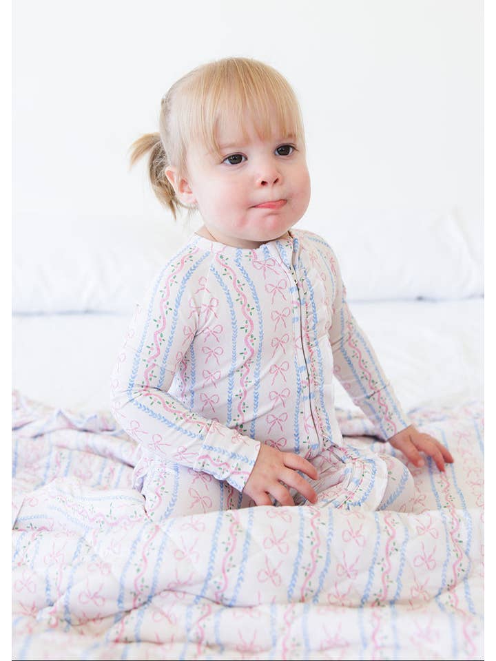 Charlie Lou Baby - Wholesale Jumpsuit - Baby - Bamboo Ruffle Rompee™ | Victorian Whimsy7