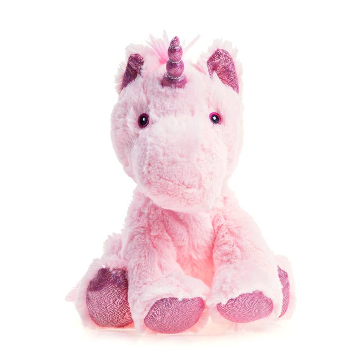 PINK UNICORN PLUSH HOT WATER BOTTLE for wholesale by L'artisan du bien être