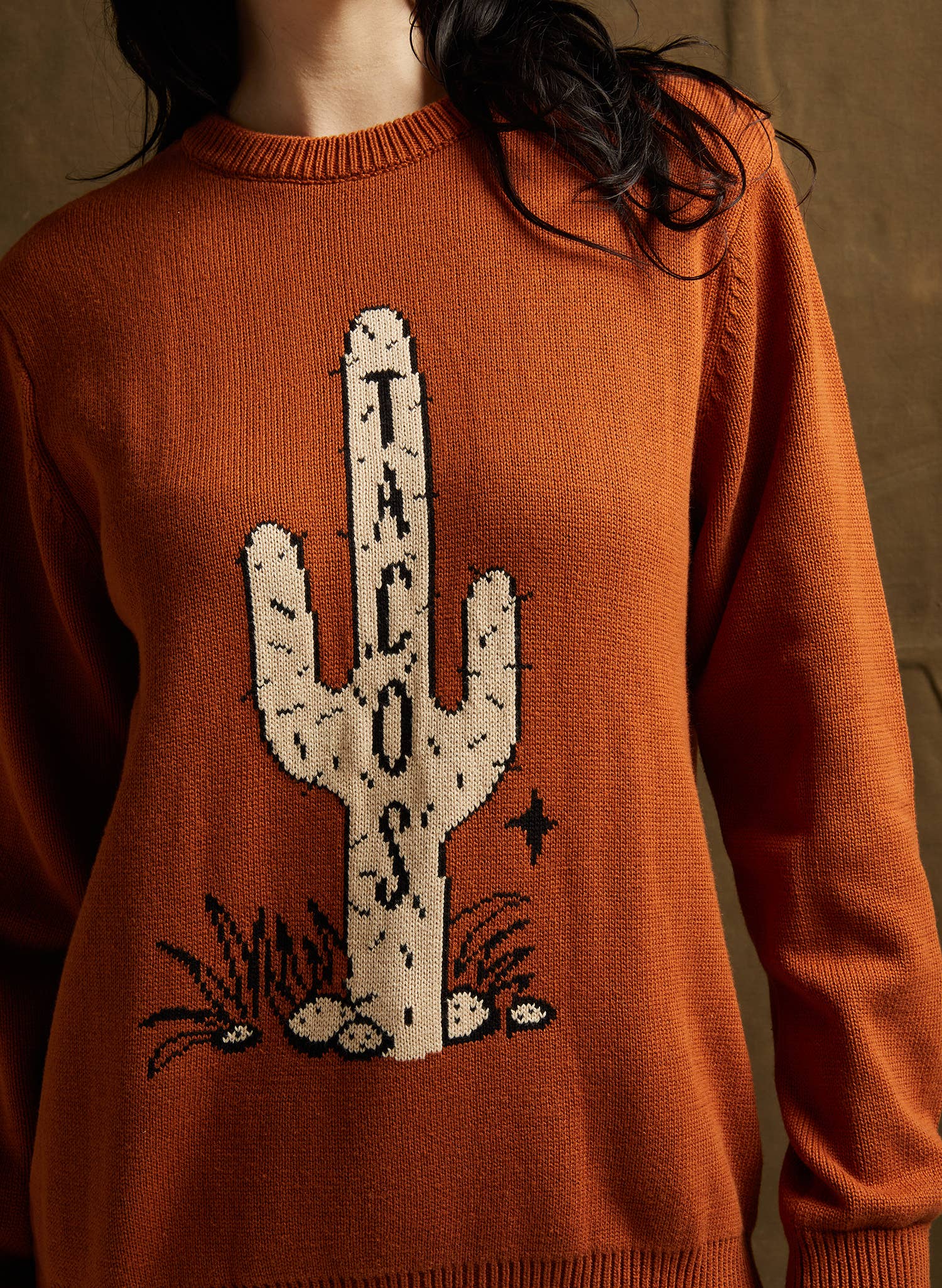 Pyknic - Wholesale Knit Sweater - Unisex - Cactus Tacos Knit Sweater - Unisex4