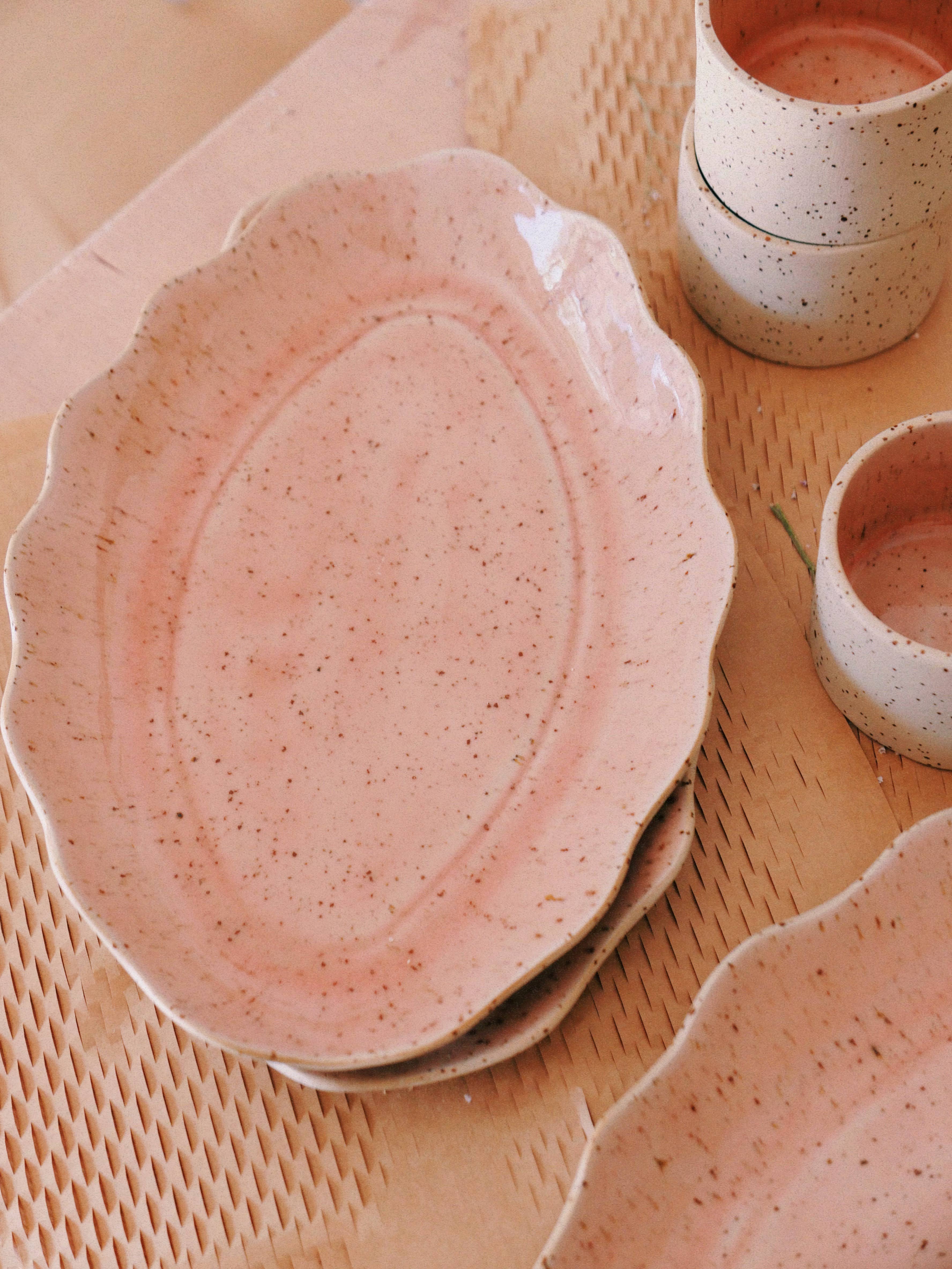 Ohyoko ceramics - Wholesale Serving Tray - Handcrafted stoneware trays for breakfast and snacks17