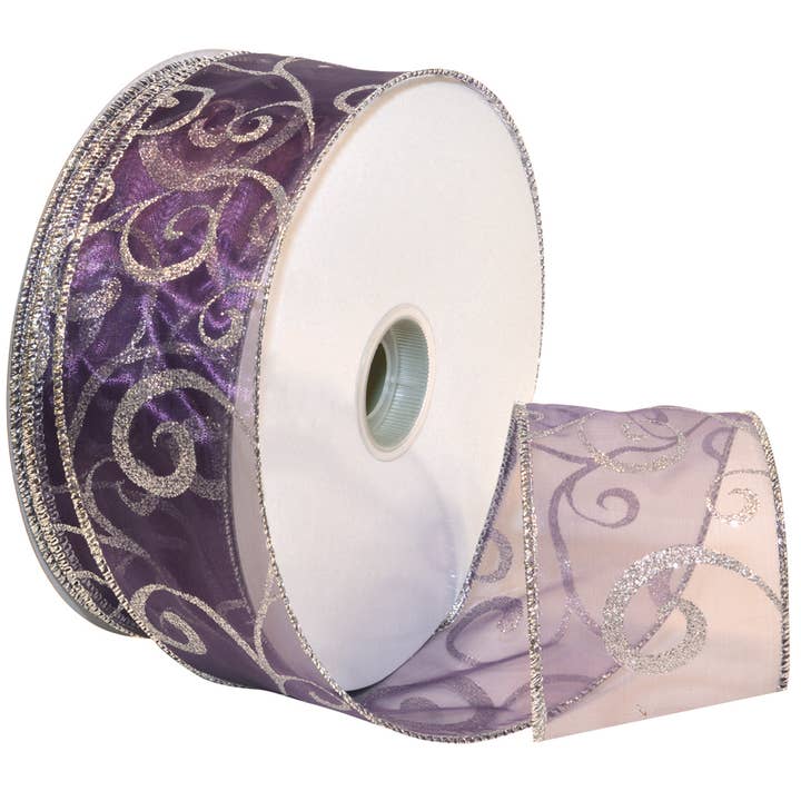 #7416 - Sheer Swirl (wired) for wholesale by Morex Ribbon