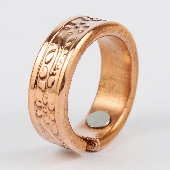 Amazon Anillos De Cobre Antiguos Anillo De Cobre Con Imán (diseño