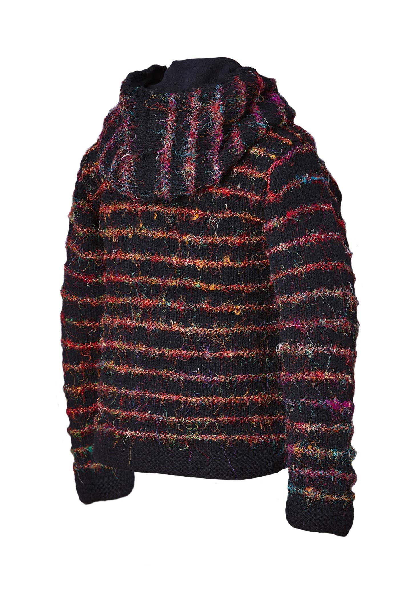 Namaste – wholesale Jacket – Unisex – Khyana Recycled Silk Mix Zip, Hood Jacket1