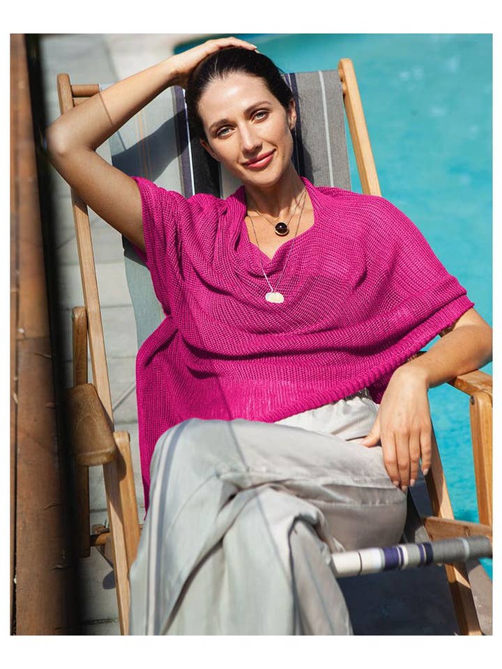 Hausse en maille de soie et de cachemire pour la vente par Everyday Cashmere