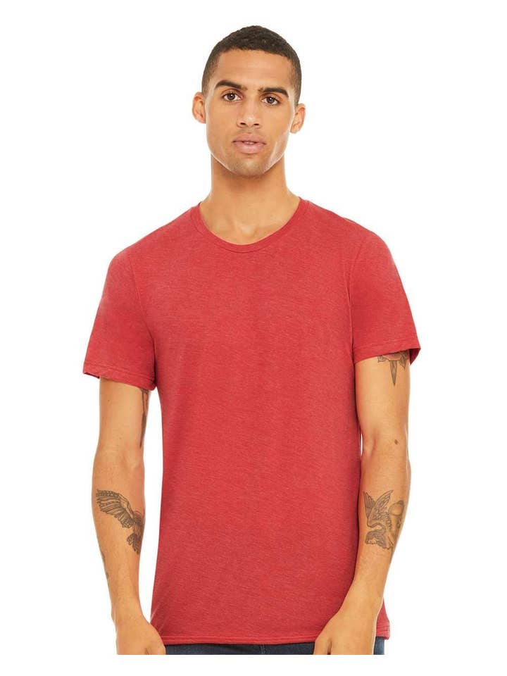 Eleven Fashion - Venta al por mayor Camiseta - Hombre - CAMISETA BELLA + CANVAS - Triblend18