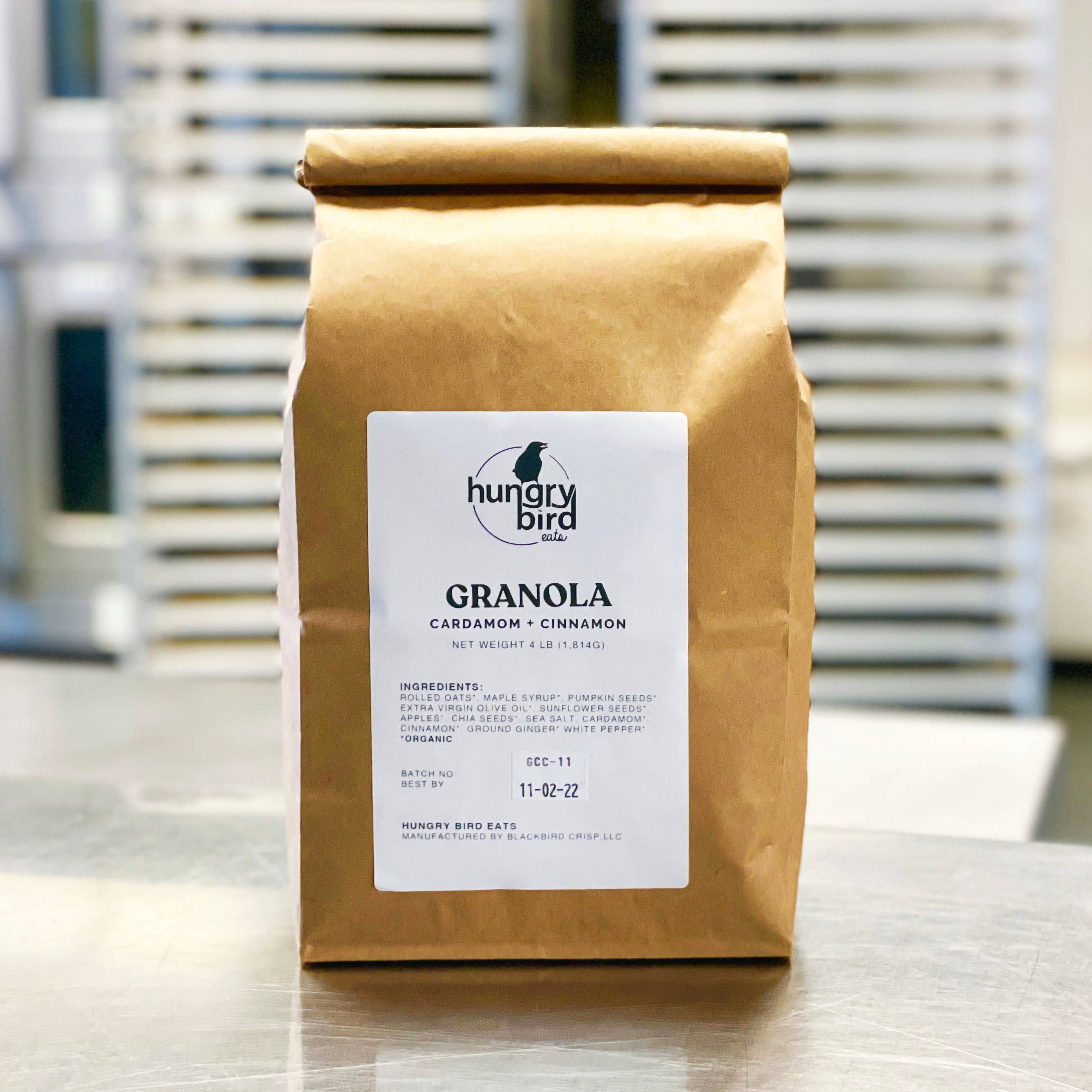 Hungry Bird Eats - Wholesale Granola - Granola - Cardamom + Cinnamon (4 LBS - Bulk)2