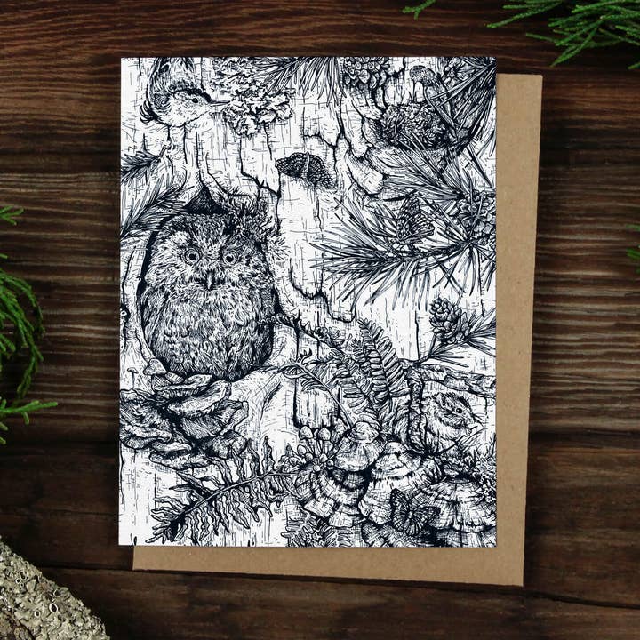 Tree Life Greeting Card for wholesale by Alpinecho