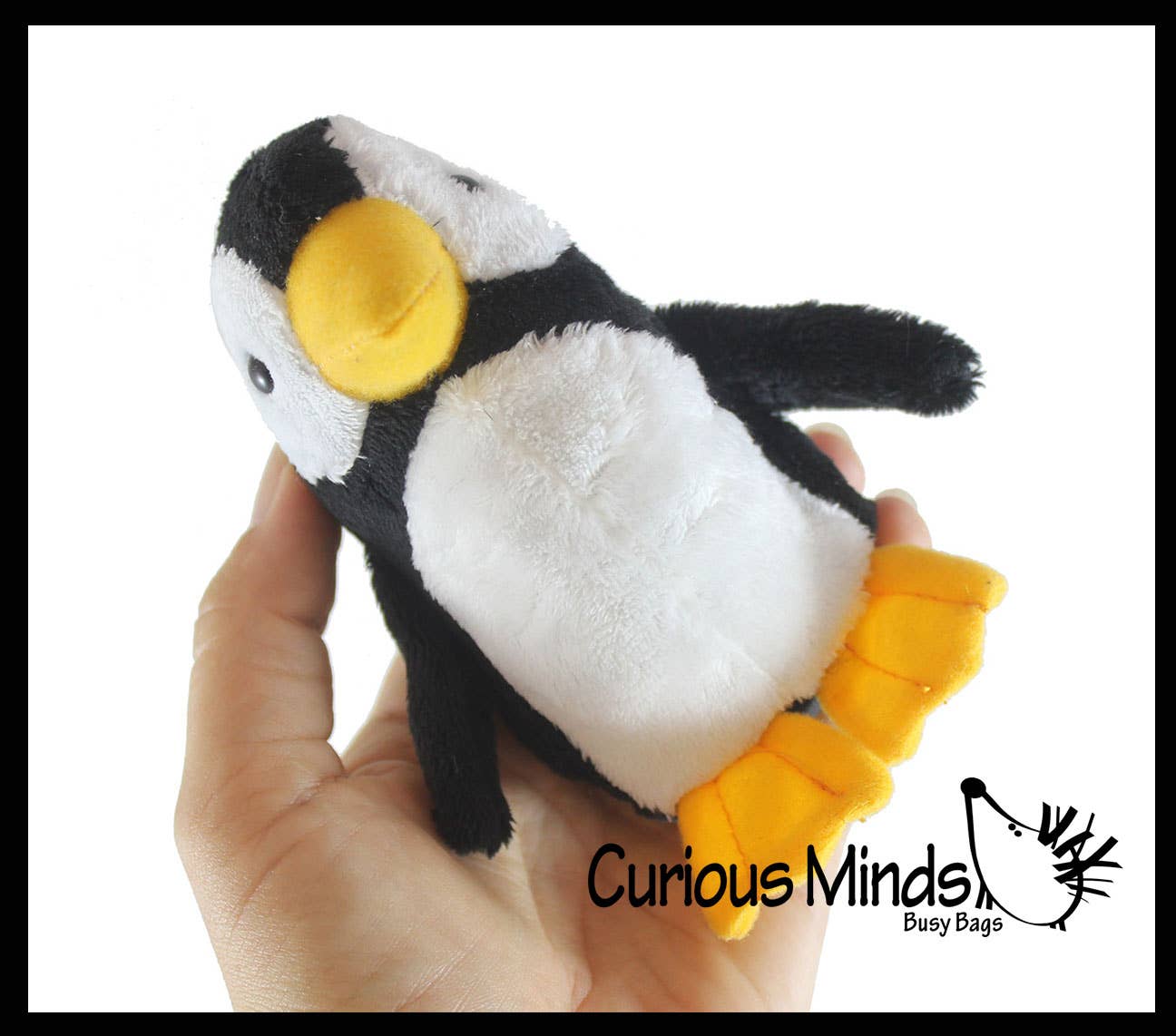 Curious Minds Toys – Engroshandel Plyslegetøj - Børn og baby – 1 Søde pingvinplysfyldte dyr - yndig mini plushie1