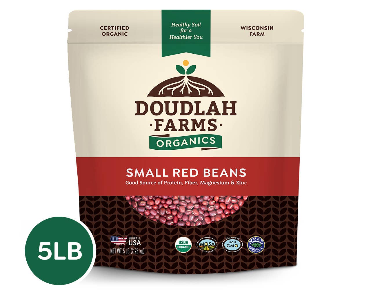Doudlah Farms Organics - Wholesale Beans - Organic Small Red Beans1