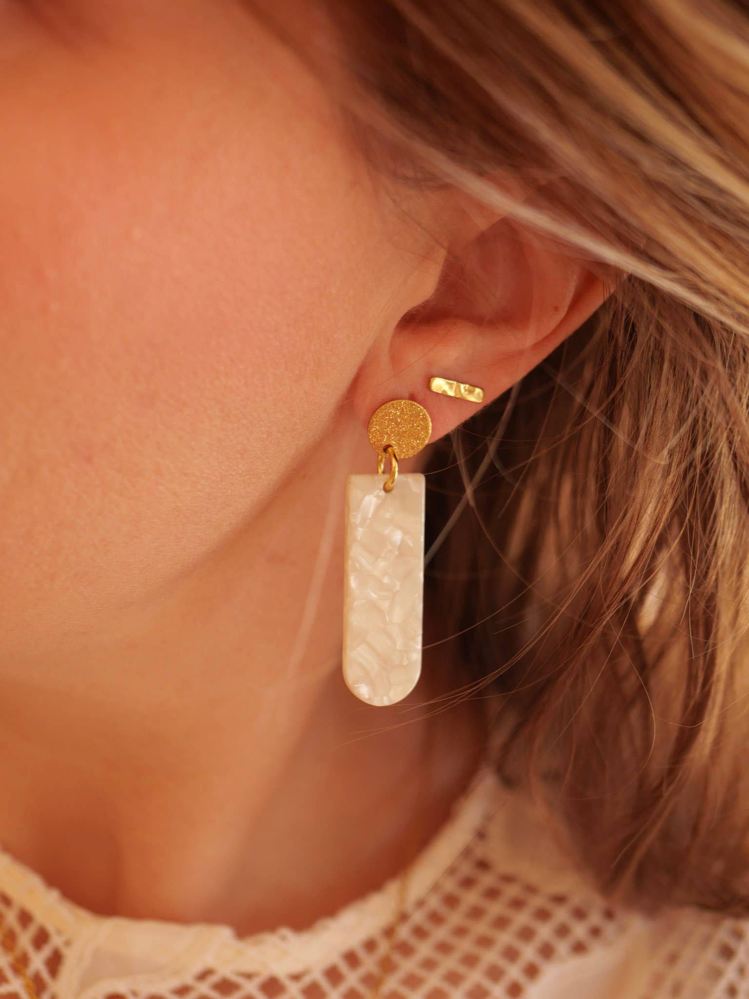 Azeria Création - Vente Boucles d'oreilles pendantes - Boucles d’oreilles Lia1