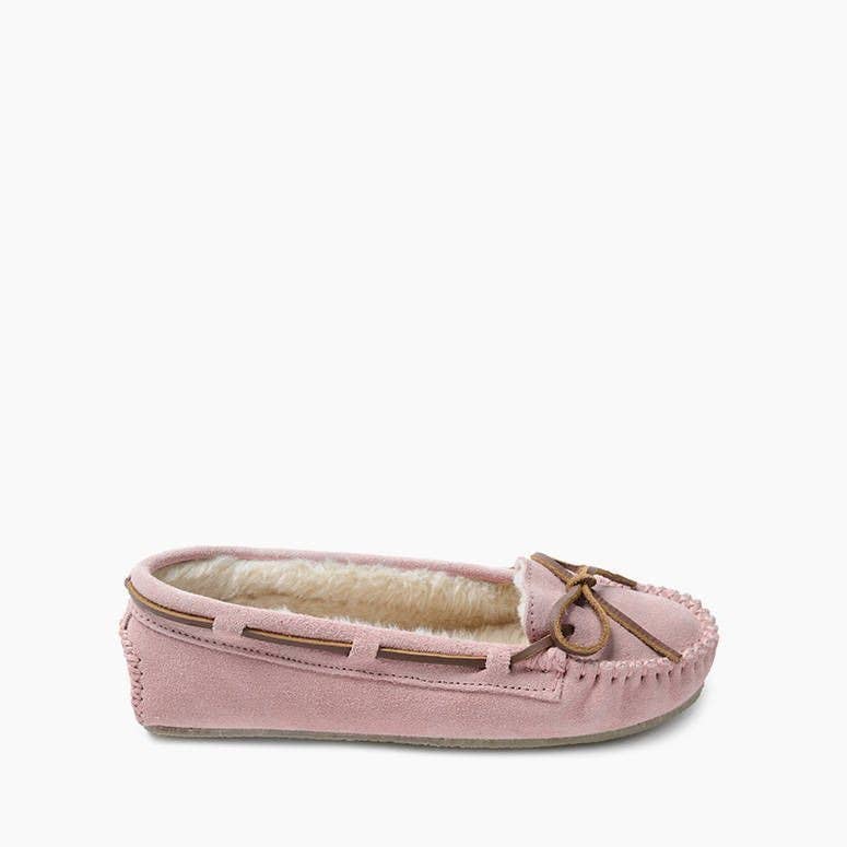 Minnetonka - Wholesale Slippers - Women's - Women's Suede Fabric Cozy Lined Cally Moccasin Slippers13