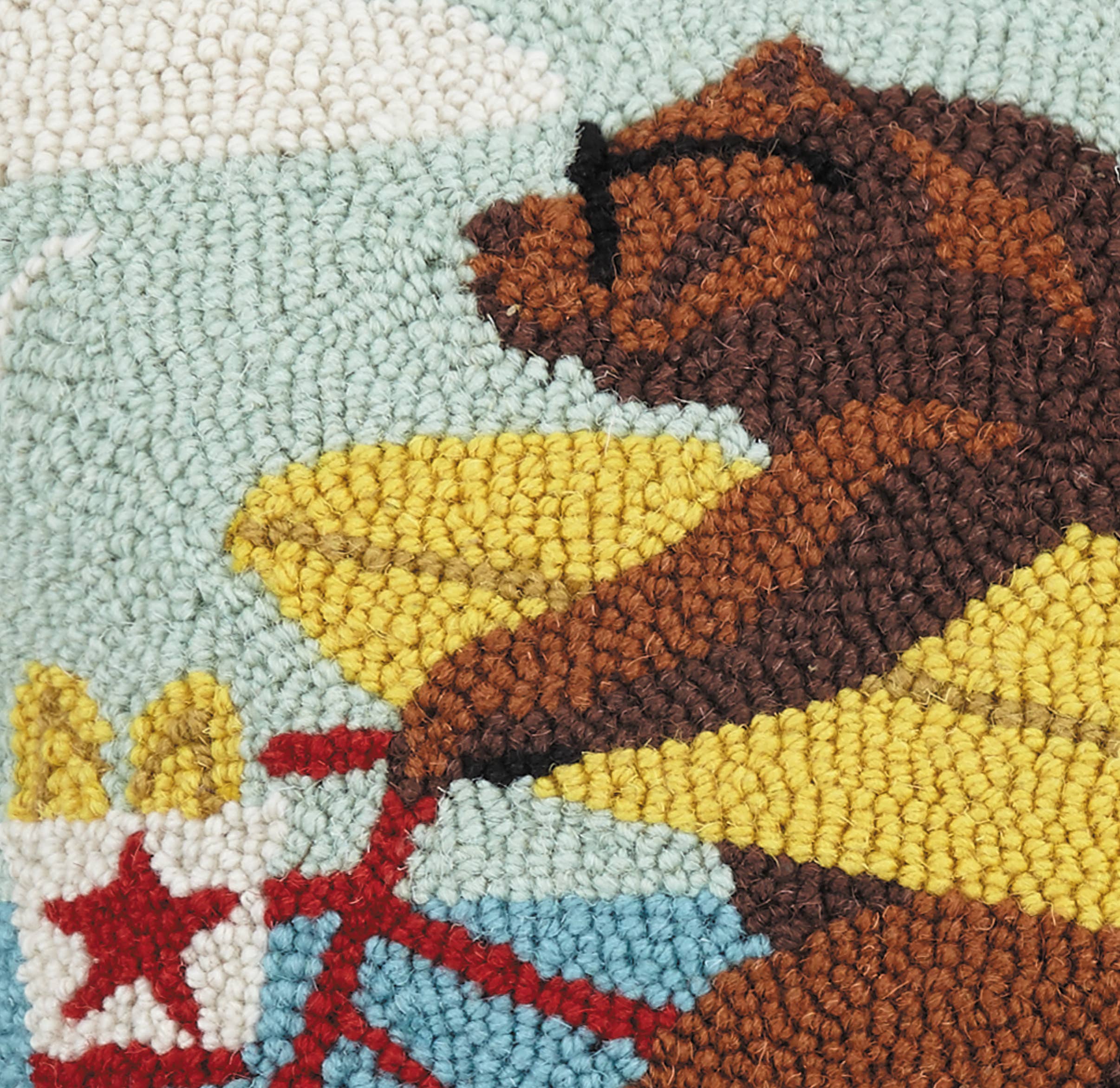 Peking Handicraft - Wholesale Throw/Decorative Pillow - Surfing California Hook Pillow2