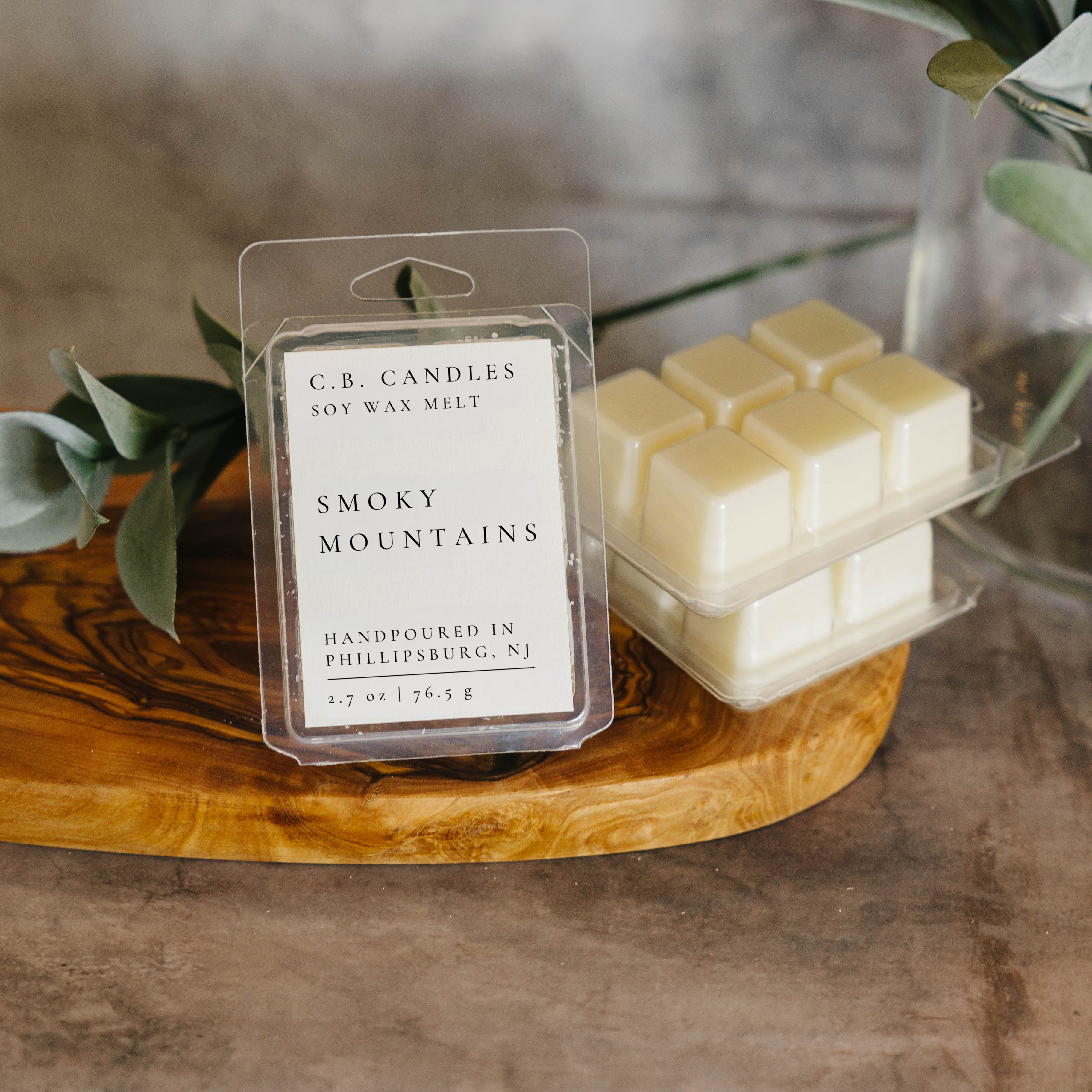 C.B. Candles - Wholesale Wax Melt - Smoky Mountains Wax Melt0