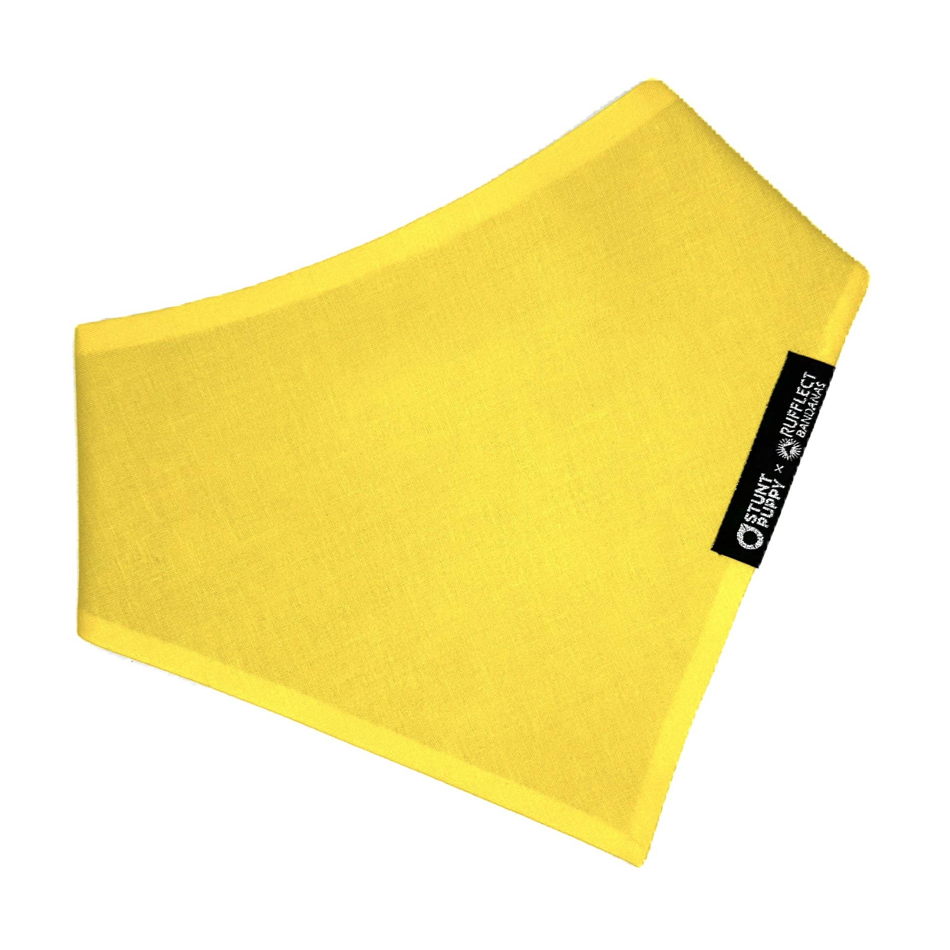 RUFFLECT Dog Bandanas - Wholesale Pet Bandana - Dog - Yellow RUFFLECT®/Stunt Puppy Dog Bandana1