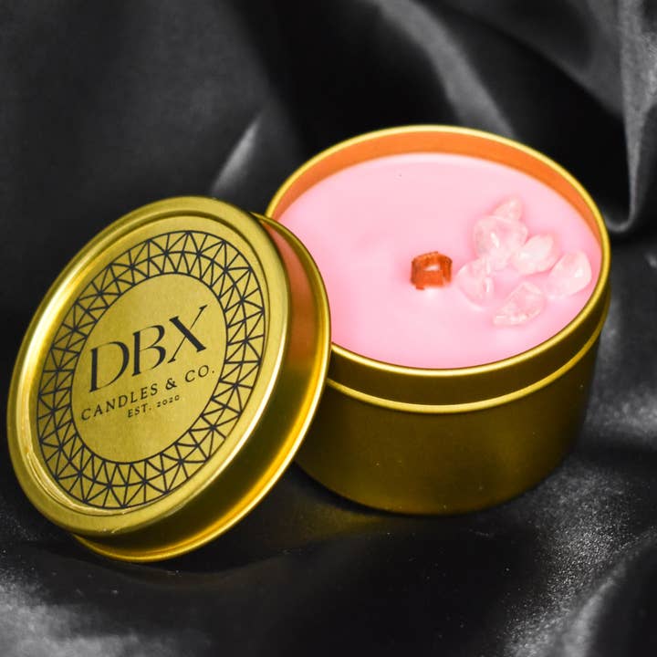 Rose Quartz for wholesale by DBX Candles & Co.