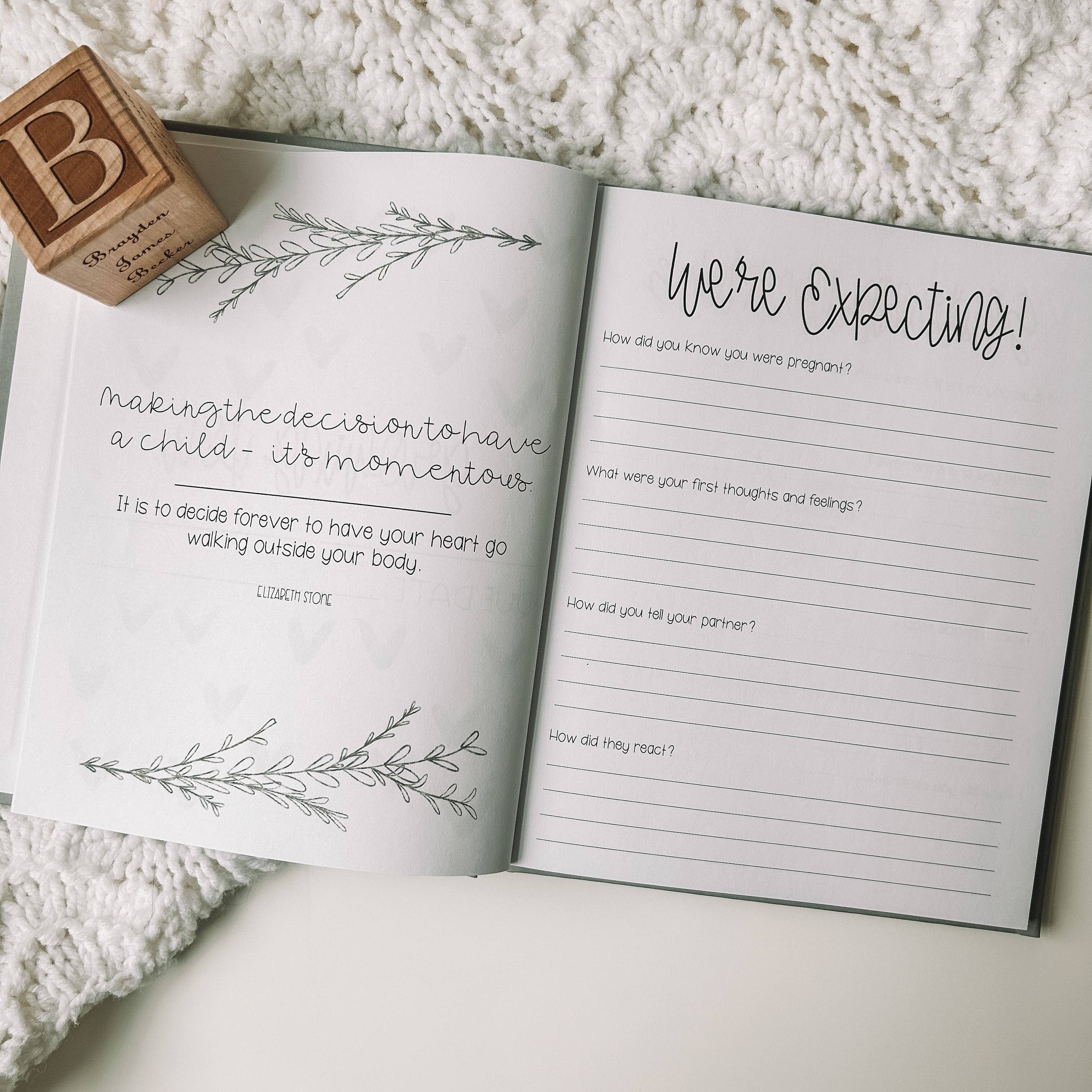 This Little Love Co - Wholesale Journal/Diary - Maternity - Growing You: A Pregnancy Journal5