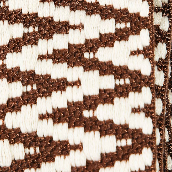 Collections by Fame Accessories - Wholesale Belt - Women's - Zig Zag Stripe Pattern Braided Belt