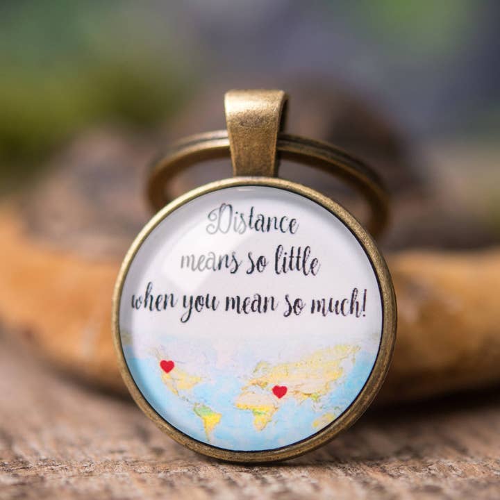 MB Keneta – Engroshandel Nøglering - Unisex – Personlig Langdistance Så Nøglering