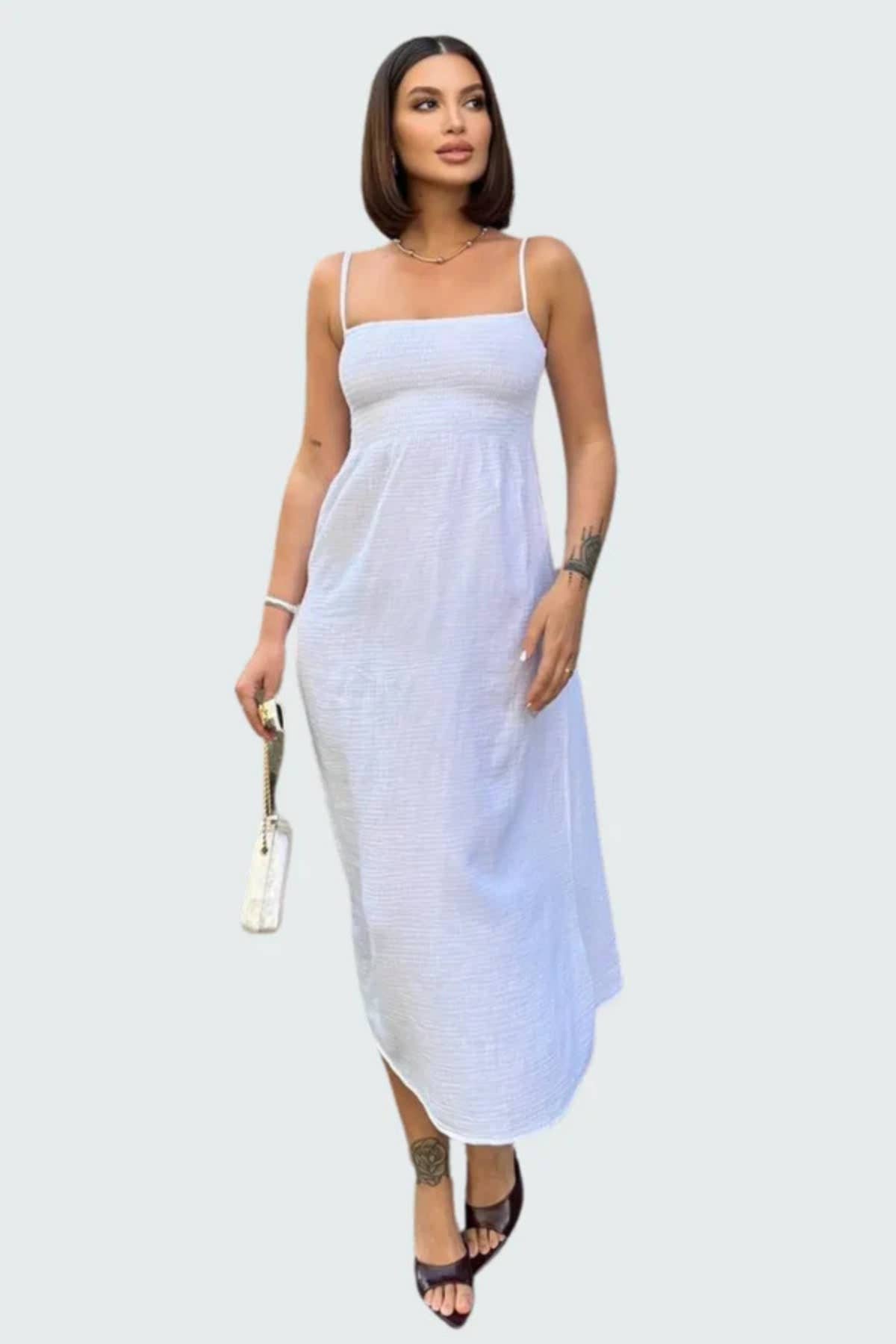 My 9Teen - Wholesale Dress - Women's - Tank Muslin Dress4