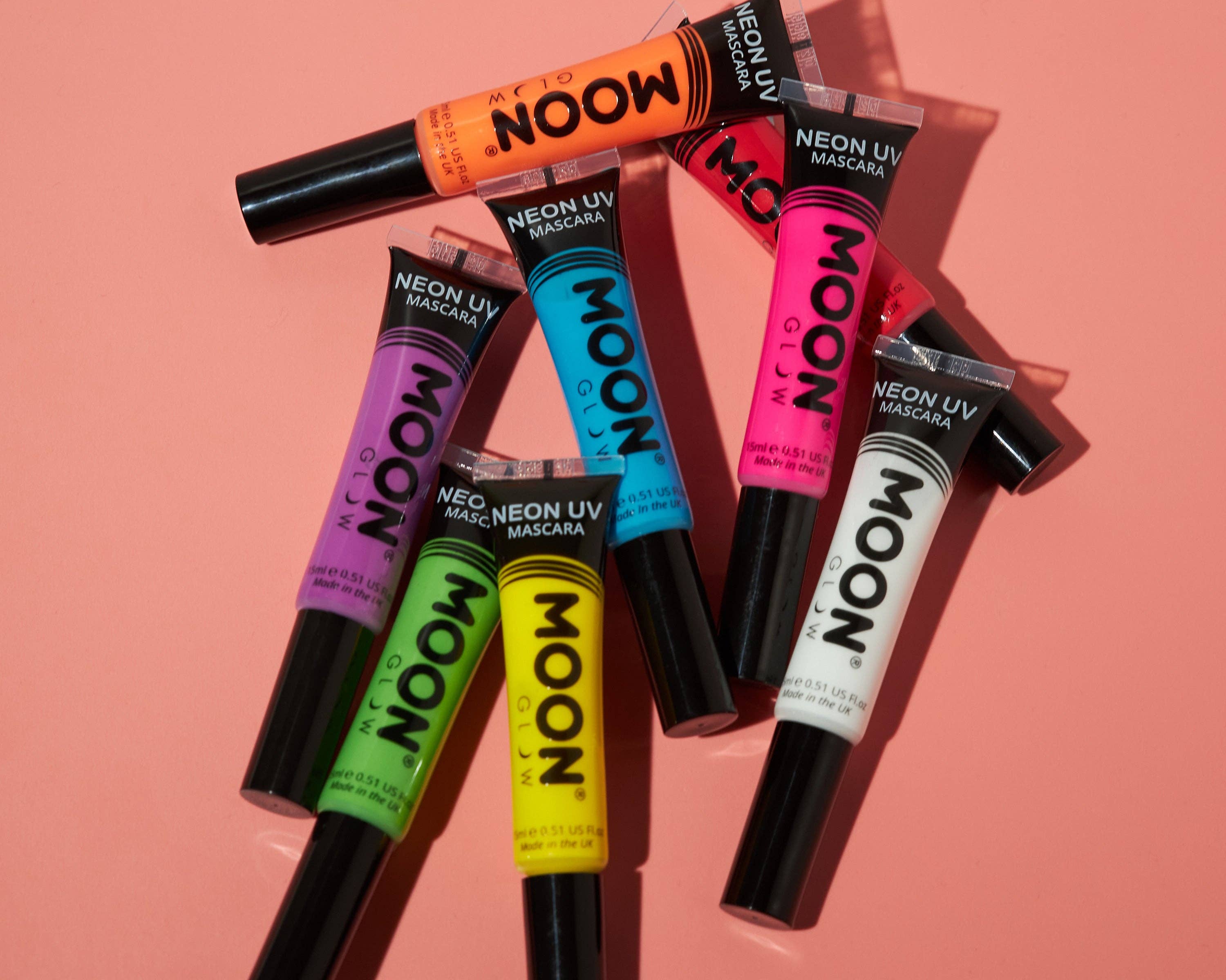 Moon Makeup - Wholesale Mascara - Neon UV Glow Blacklight Mascara10