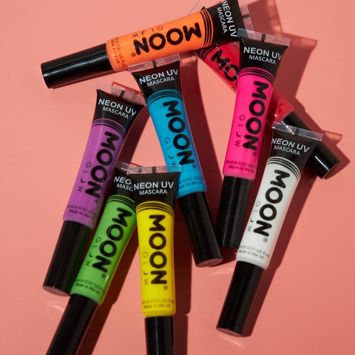 Moon Makeup - Vente Mascara - Mascara noir fluorescent Neon UV Moon Glow10
