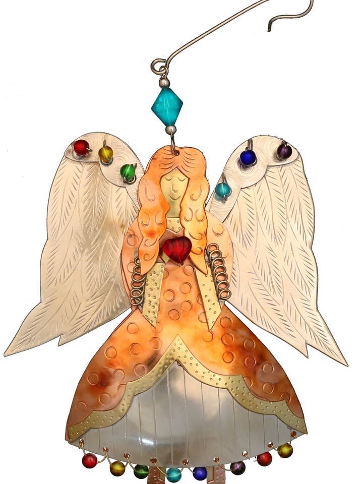 Belle Angel Ornament for wholesale by Pilgrim Imports