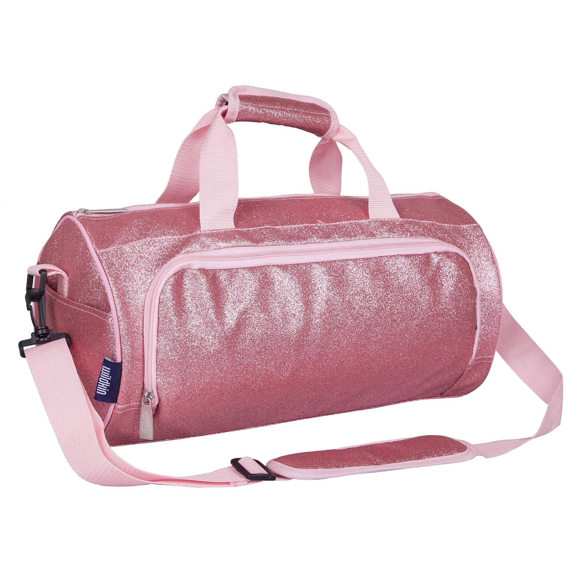 Wildkin - Vendita all'ingrosso Sacca/borsa da viaggio - Bambini - Borsa da ballo con glitter rosa6