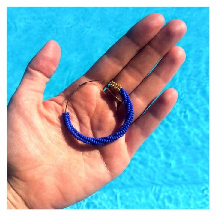 Nuquí - Wholesale Hoop Earrings - Amazonia earrings1