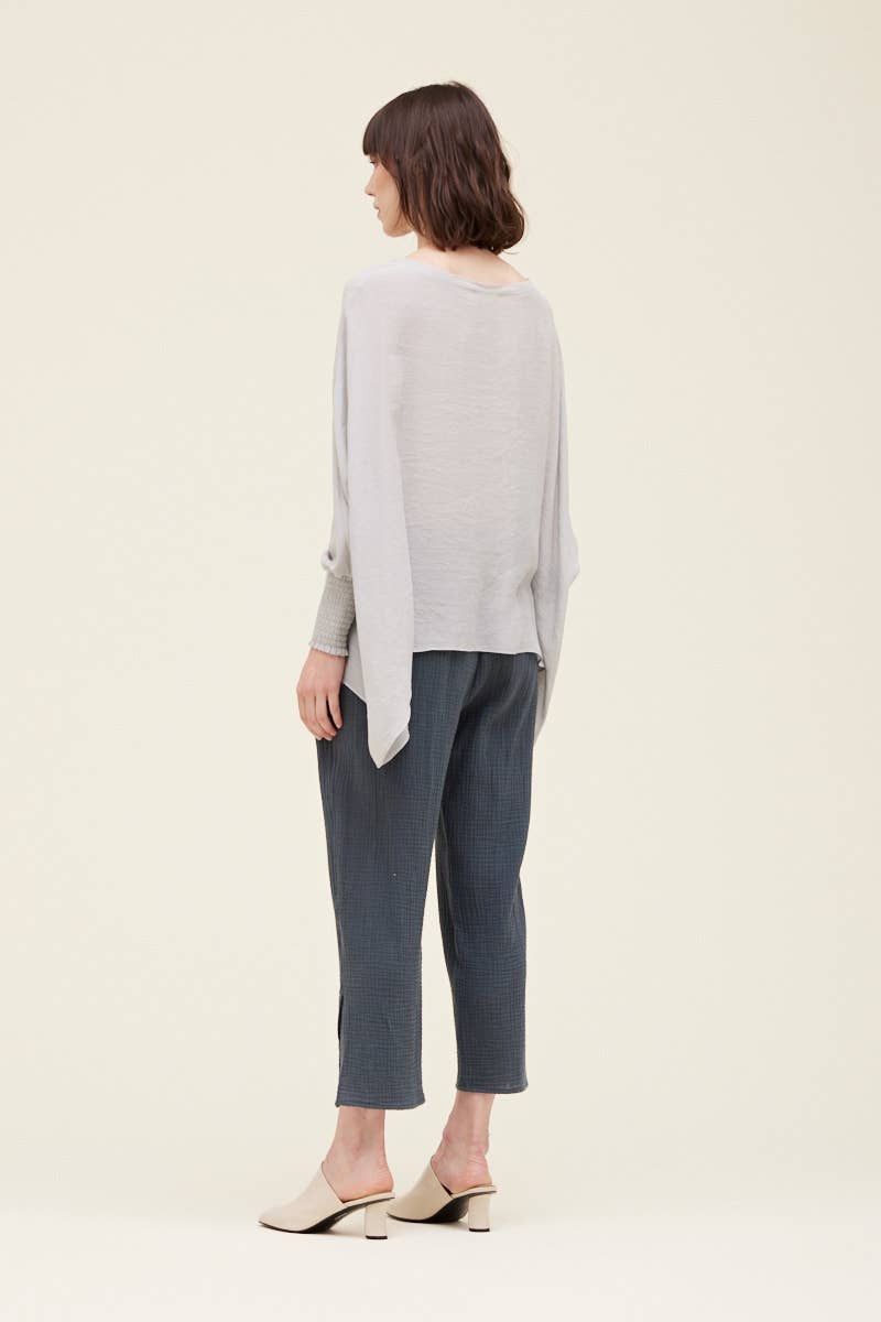 Grade & Gather - Vente Chemisier – femme - 40250PP - BLOUSE À MANCHES SMOCKÉES6