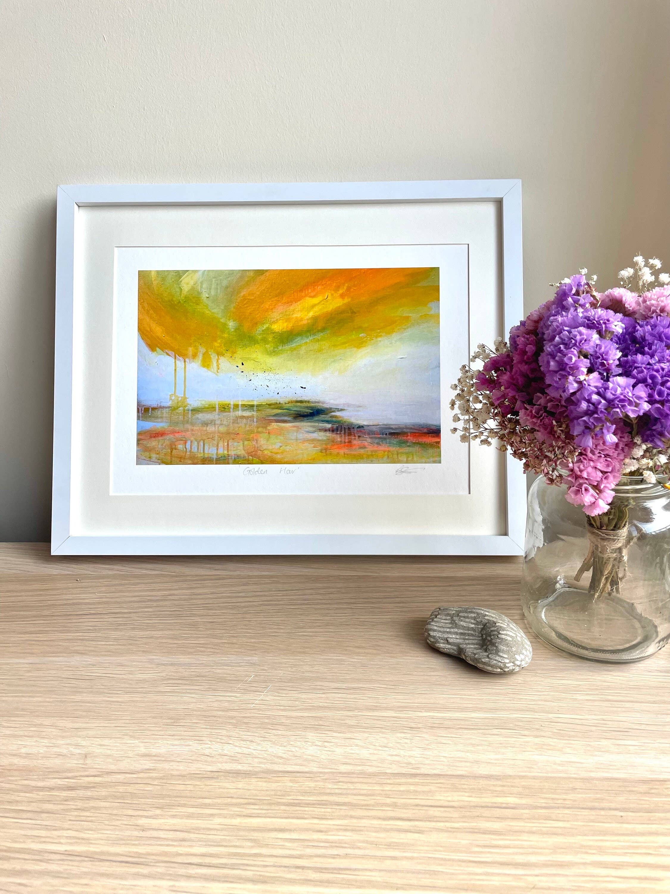 Beth Garner - Wholesale Art Print - 'Golden Hour' A4 Landscape Print2