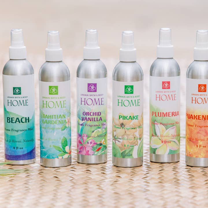 Tropical Home Fragrance Mist Collection - 8 oz for wholesale by Lanikai Bath and Body