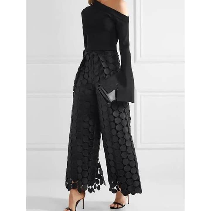 Productseeker - Wholesale Pants – Women's - PT006Y Tassel High-Waist Trousers - Spring Chic17