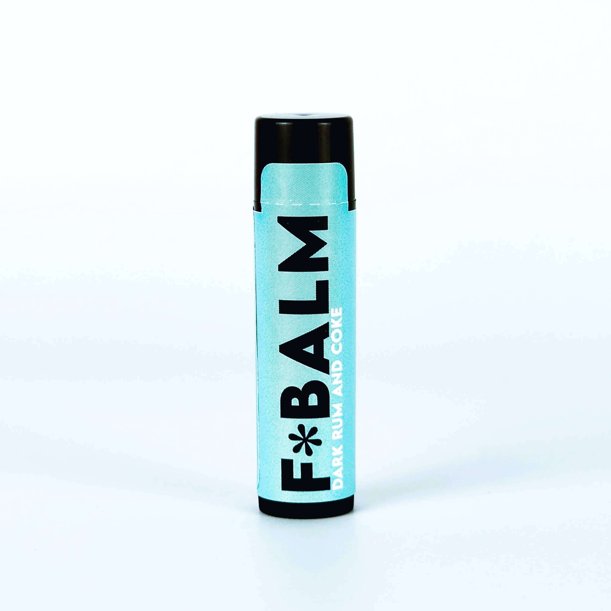 The F*Balm - Venta al por mayor Bálsamos labiales - Bálsamo labial hidratante con sabor a ron oscuro y coca cola COCKTAIL1
