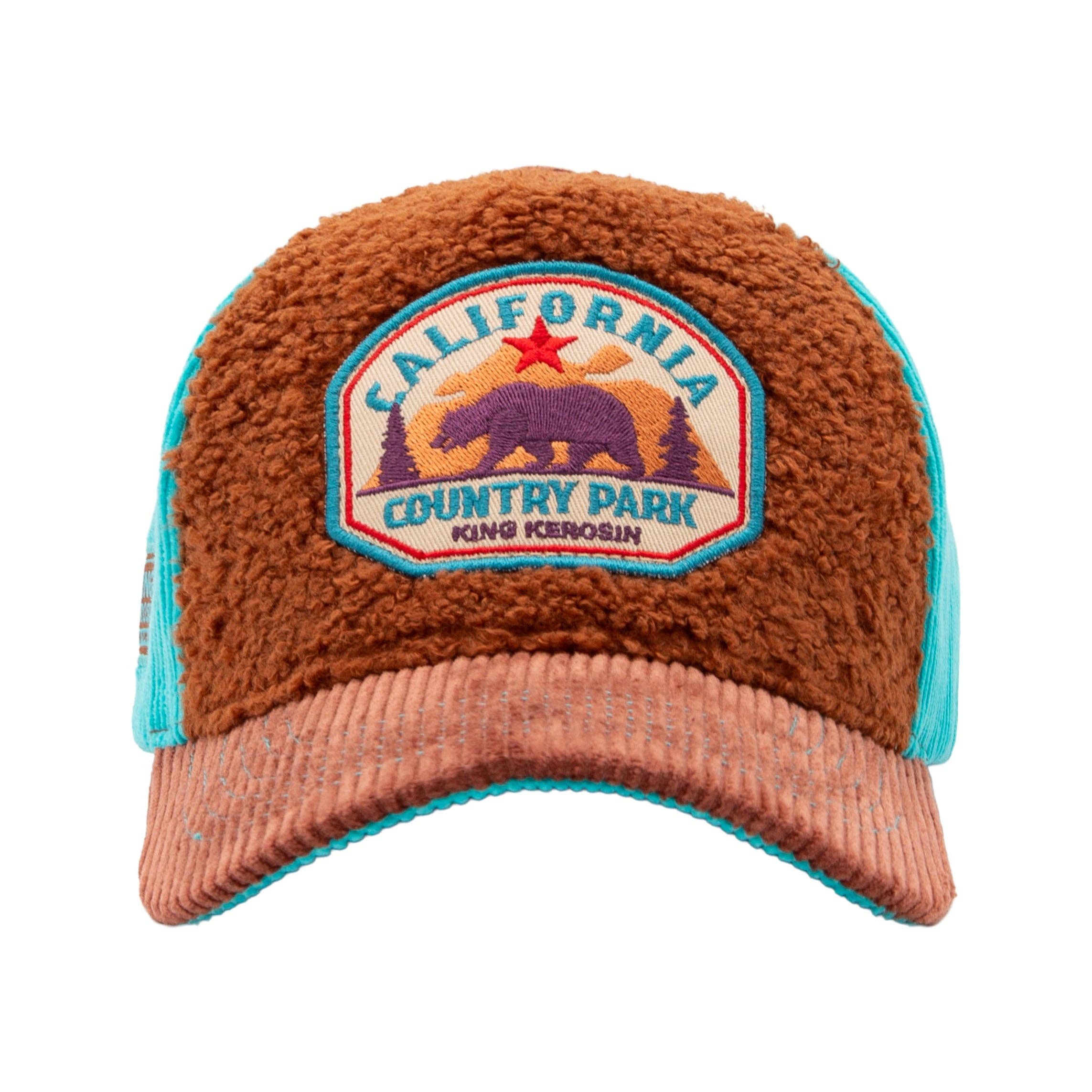 brown Baseball Cap "California Country Park" for wholesale on Faire1