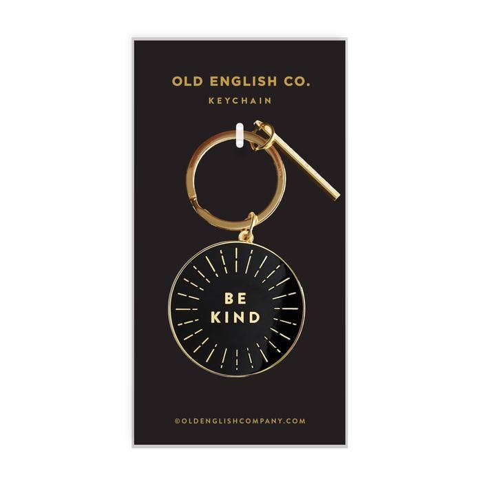 Be Kind Keyring for wholesale by Old English Company