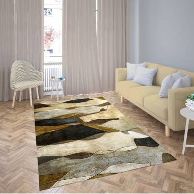 Mani Textile - Wholesale Area Rug - MODEL Gold Rug1